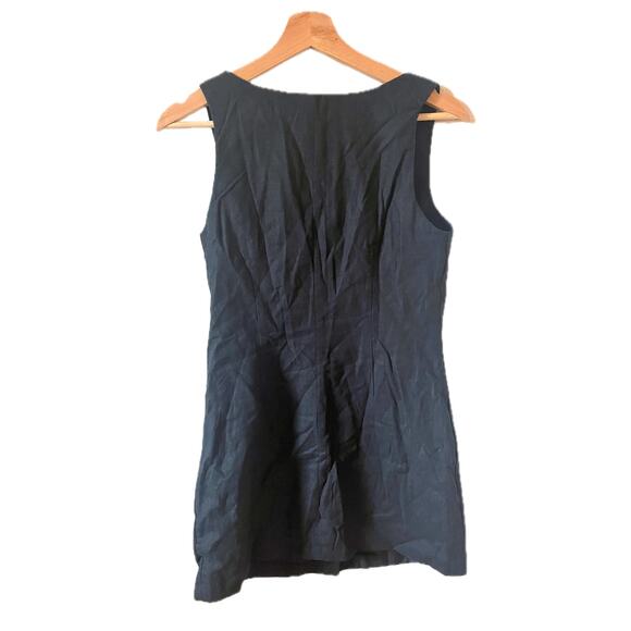 NWT The A&F Mara Linen-Blend Vest Mini Dress Small Petite - Picture 4 of 4
